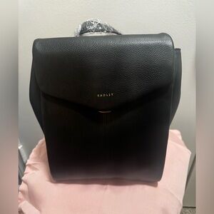RADLEY - Southwark Road Backpack - Black Leather Women's Bag